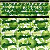 Custom White Aurora Green-Black 3D Pattern Design Summer Holiday Fruit Performance T-Shirt - Image 3