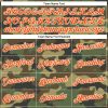Custom Camo Orange-White Performance Salute To Service T-Shirt - Image 3