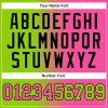 Custom Stitched Neon Green Pink-Black Gradient Fashion Sports Pullover Sweatshirt Hoodie - Image 4