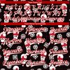 Custom Black White-Red Christmas 3D Bomber Full-Snap Varsity Letterman Jacket - Image 4