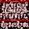 Custom Black White-Red Christmas 3D Bomber Full-Snap Varsity Letterman Jacket - Image 5