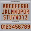 Custom Gray Crimson-Yellow Authentic Raglan Sleeves Baseball Jersey - Image 5