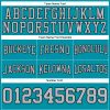 Custom Stitched Teal Gray-Black Football Pullover Sweatshirt Hoodie - Image 3