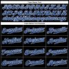 Custom Black White Pinstripe Royal-Red Authentic Baseball Jersey - Image 4